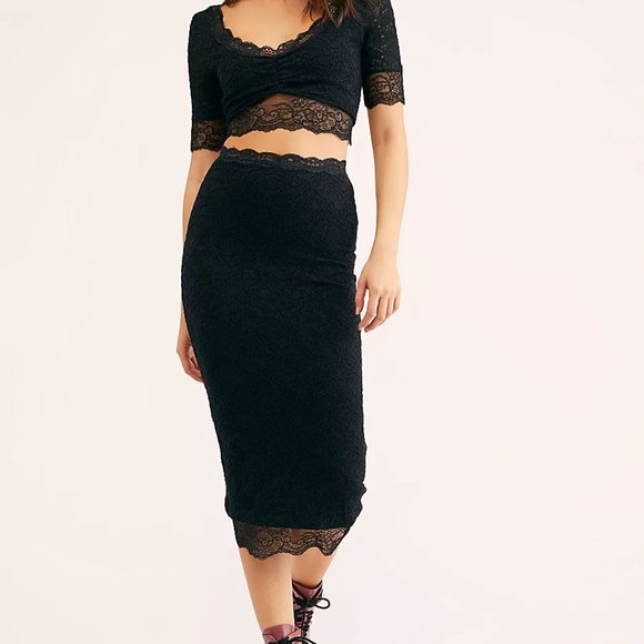 10 Piece FREE PEOPLE Bundle NWT Set Maxi Babydoll Lace Boho Sweater Bralette - Picture 8 of 16